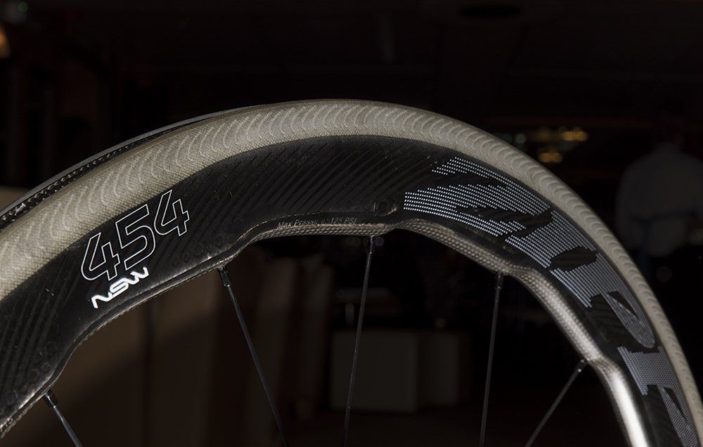 zipp 454 nsw clincher wheelset