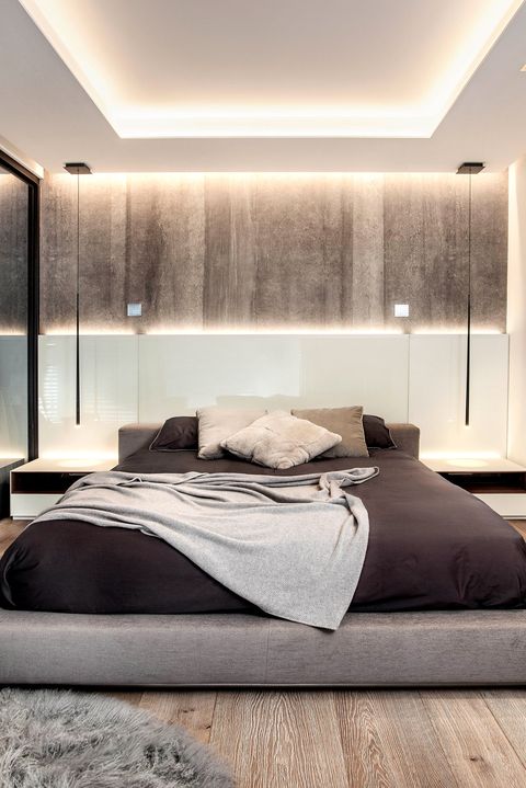Bedrooms With Low Platform Beds, Metal Bed Frames Austin Texas