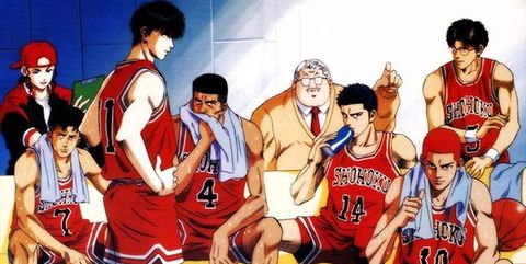 10 anime 90 remake slam dunk