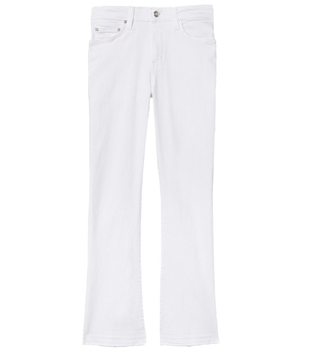 white jean pants