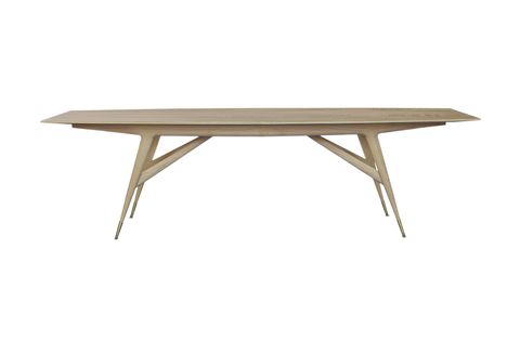 Furniture, Table, Outdoor table, Coffee table, Outdoor furniture, Rectangle, Plywood, Wood, Sofa tables, Oval, 