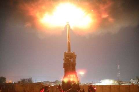 Heat, Gas flare, Rocket, Flame, Sky, Pollution, Missile, Vehicle, Space, Night, 