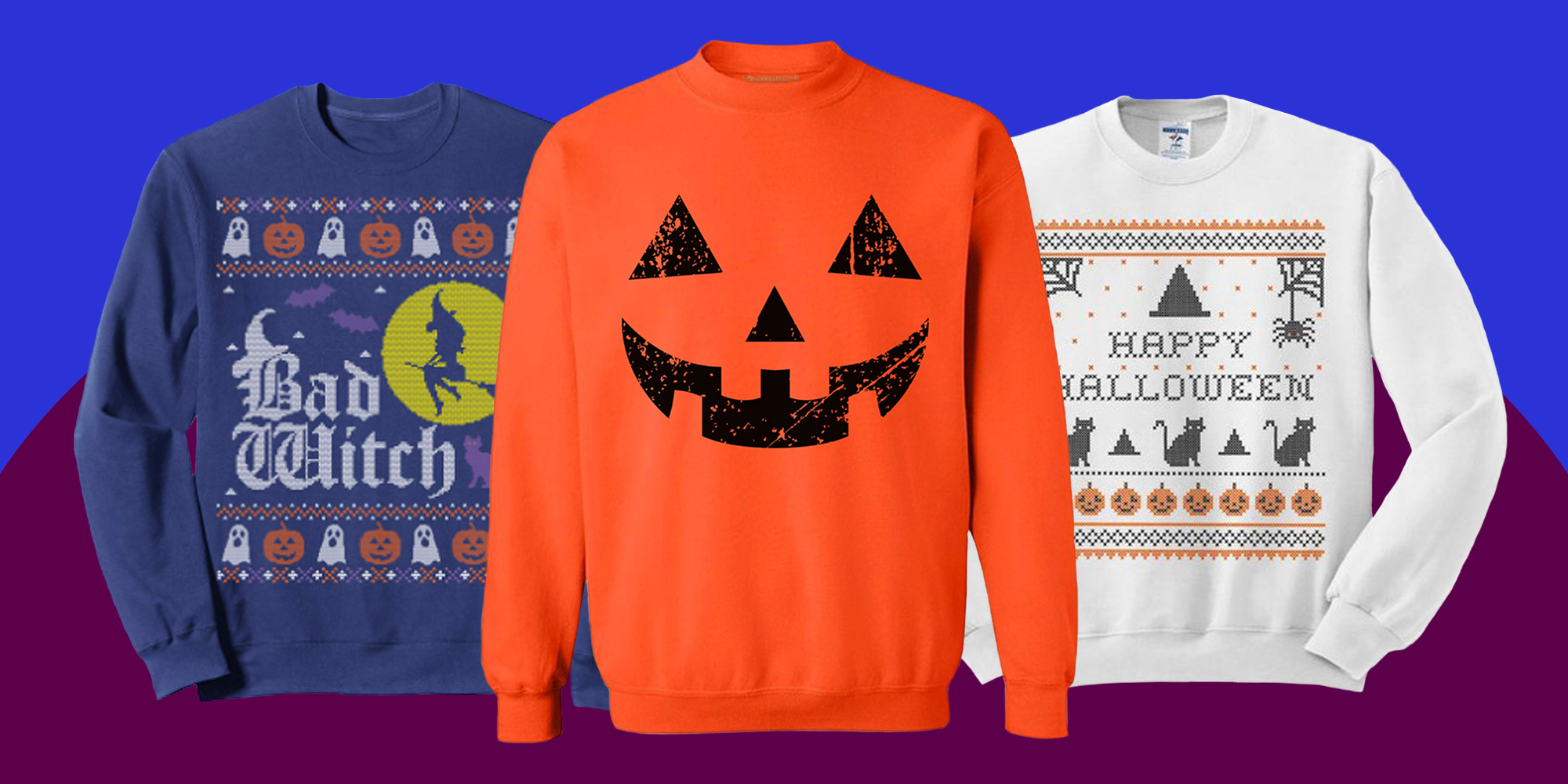 halloween sweaters