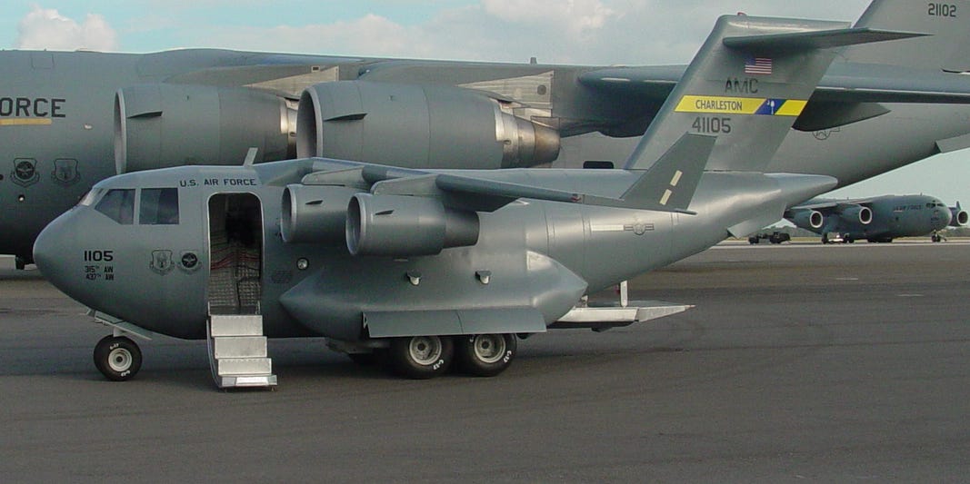 The Air Force Built A Little Baby C 17 Mini Globemaster Plane The Air Force Built A Little Baby C 17 Mini Globemaster Plane