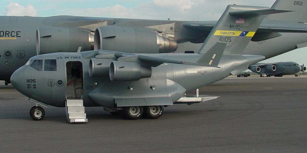 The Air Force Built A Little Baby C 17 Mini Globemaster Plane