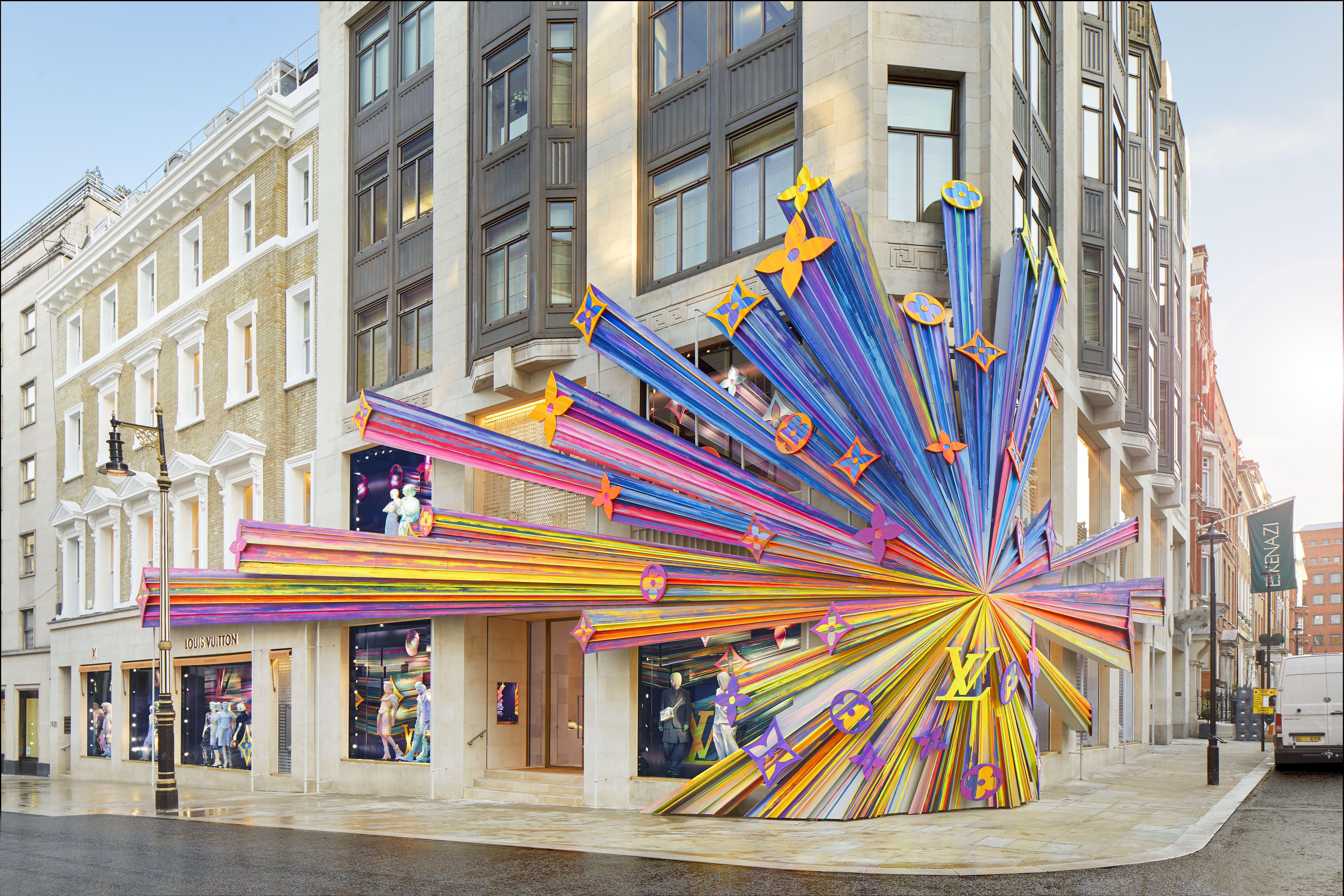 The Rise Of Spectacle From Louis Vuitton's Newly Renovated Bond Street Flagship To