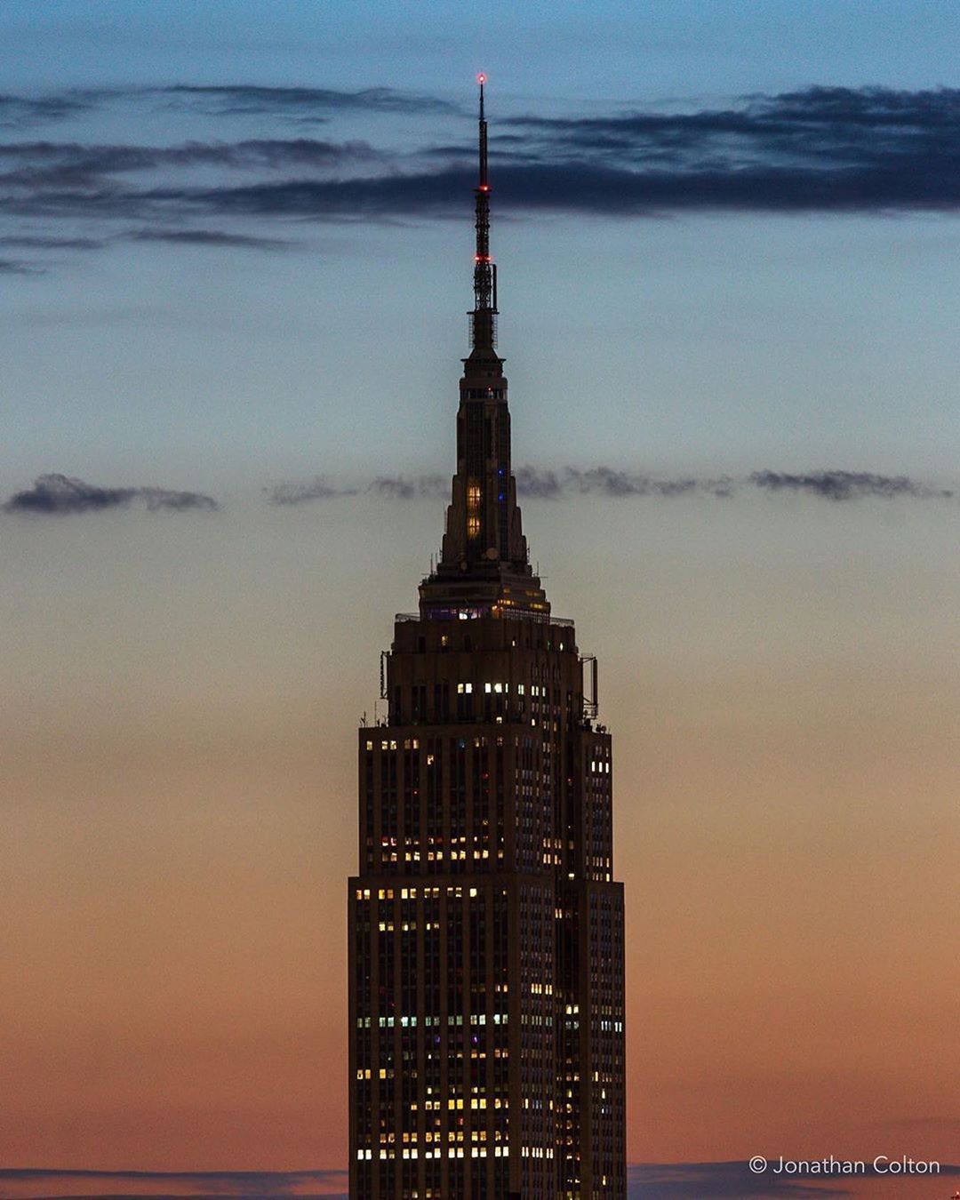 Empire State Building Goes Dark The Empire State Building Dimmed Lights In Memory Of George Floyd