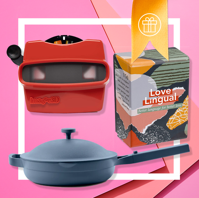 the best gifts for your wife including a cooking pan, game, and viewfinder