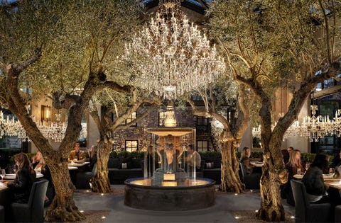 Restoration Hardware Yountville California Store Has A Restaurant