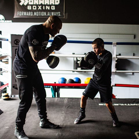 Javon Walton, the 15-year-old Euphoria actor is a boxing and gymnastics champion and is prepping for 2024 Olympics! - Javon Walton javon “wanna” walton training in the gym with his father