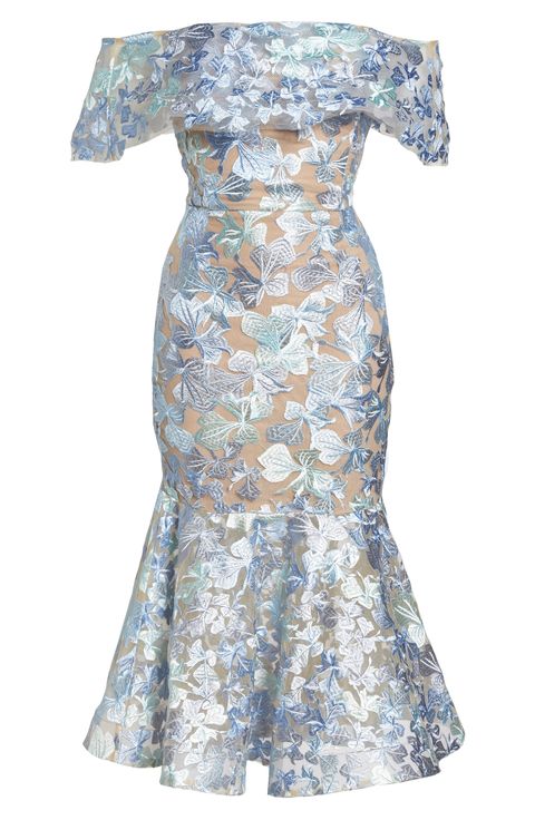 Reese Witherspoon's Monique Lhuillier Butterfly Lace Dress Has ...