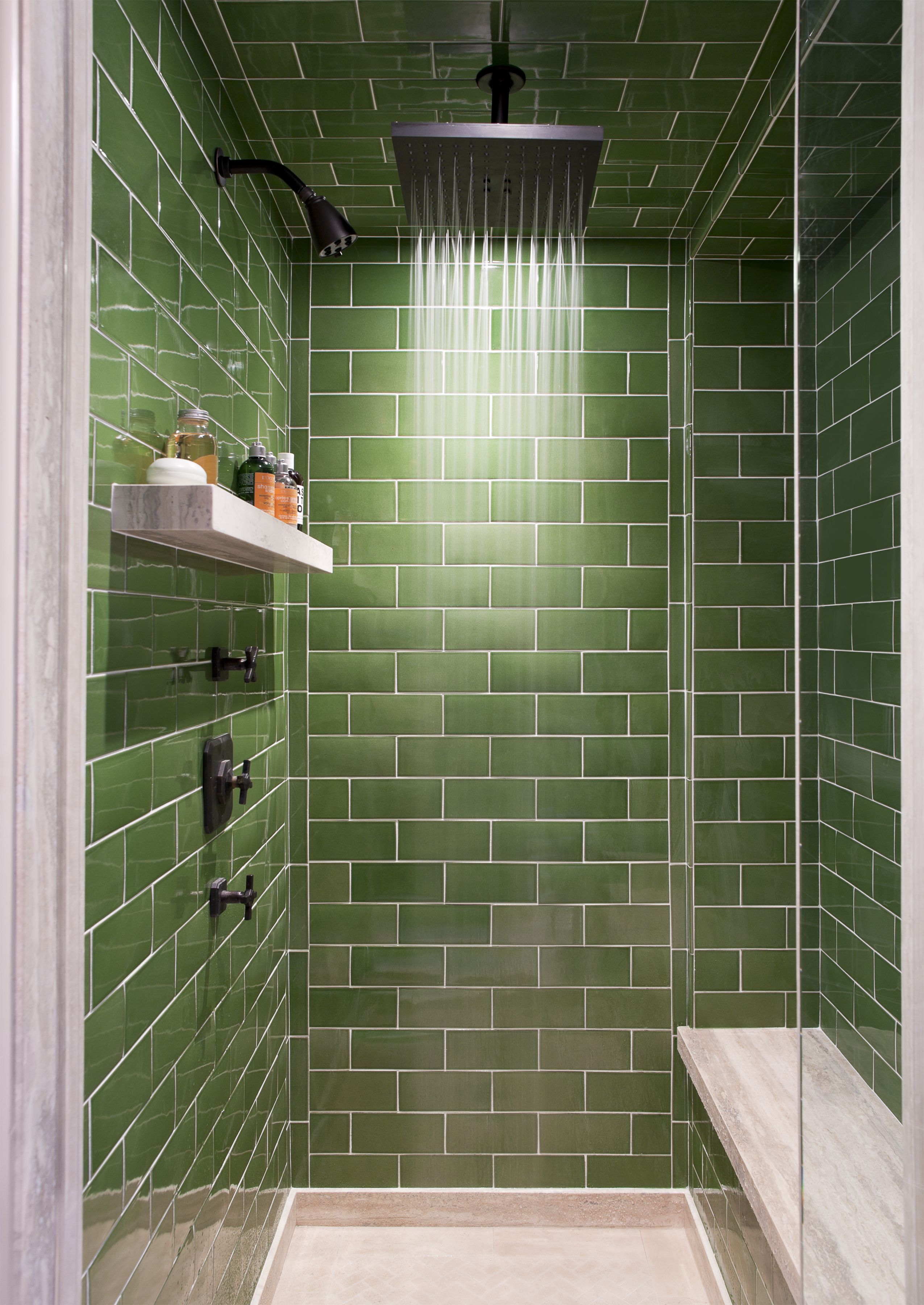 24 Creative Blue And Green Tiled Bathrooms Best Tiled Bathroom Ideas