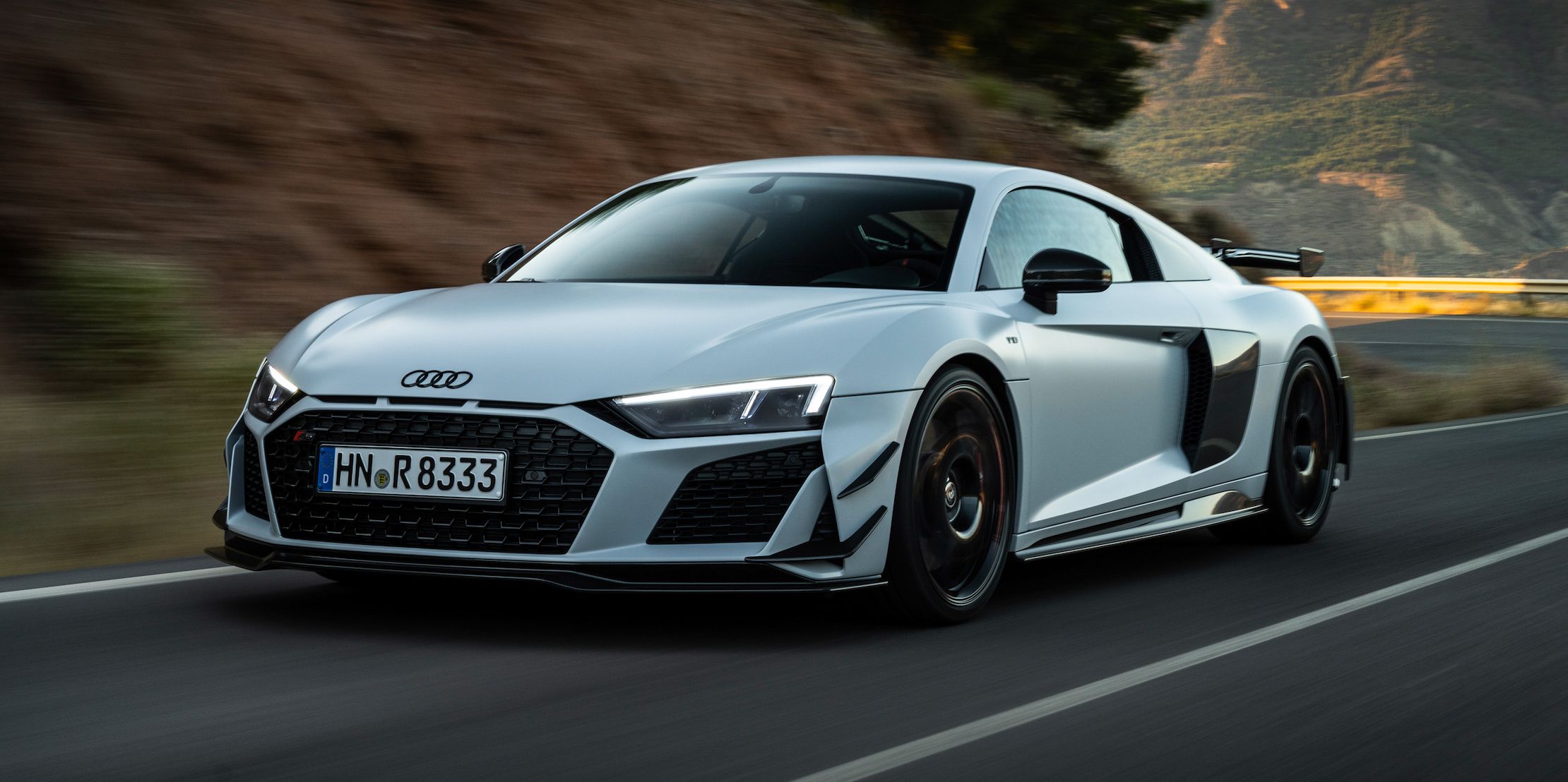 Audi Says Goodbye to the R8 With a 602-HP Rear-Drive GT