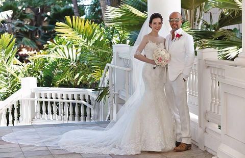 Bride, Gown, Wedding dress, Dress, White, Photograph, Bridal clothing, Clothing, Ceremony, Wedding, 