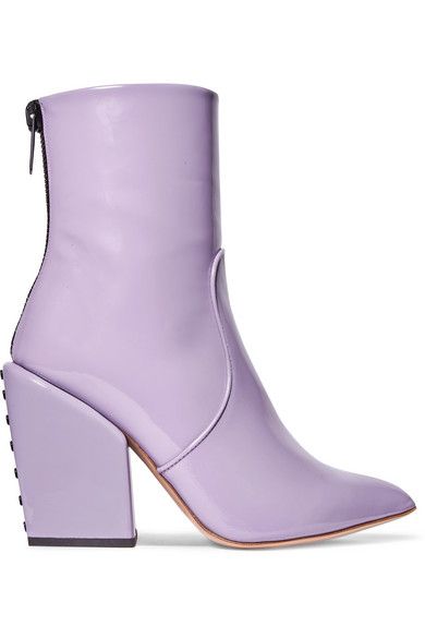 Footwear, Purple, Violet, Boot, Shoe, Durango boot, Magenta, High heels, Leather, 