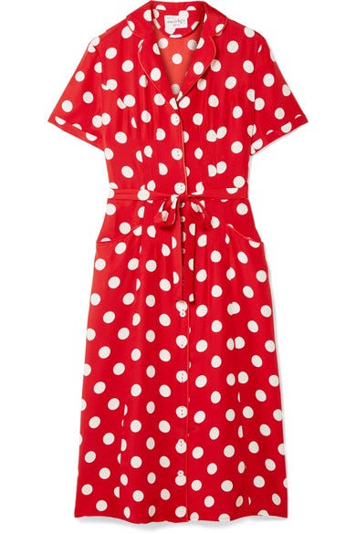 polka dot dress