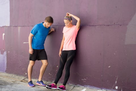 Clothing, Shoe, Human leg, Shirt, Purple, Standing, Wall, T-shirt, Pink, Style, 