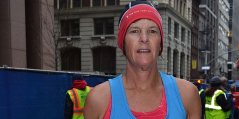 Masters runner Barbara Gubbins