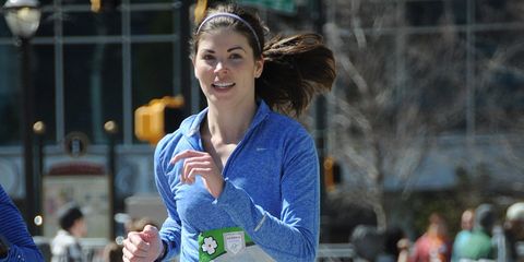 Amanda Epley at the 2017 Publix Georgia Marathon