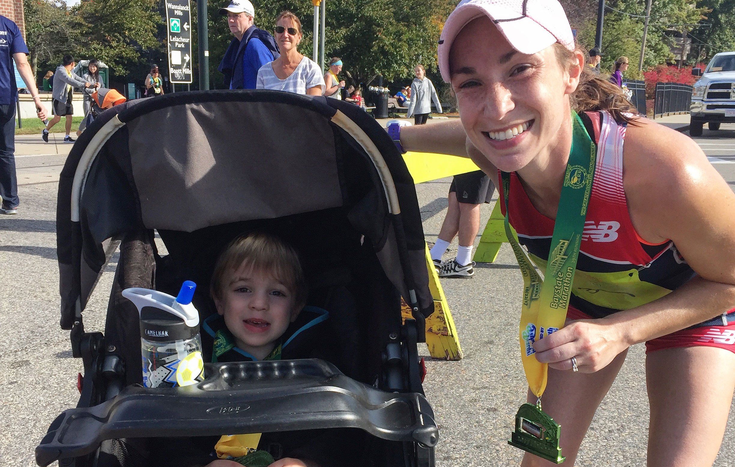 marathon with stroller