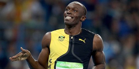 Usain Bolt at the 2016 Olympics