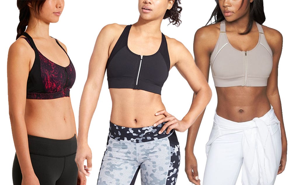 10 Best Front-Zip Sports Bras That Aren’t Impossible to Take Off