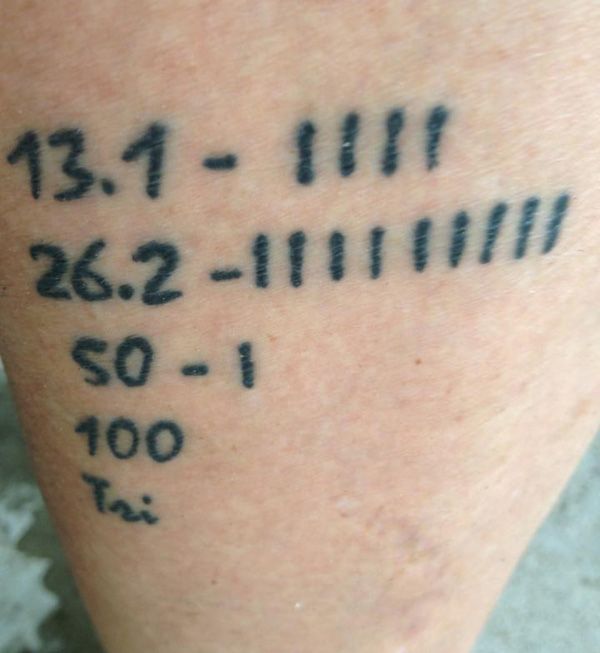 Running Tattoos Awesome Running Inspired Tattoos Submitted By Readers