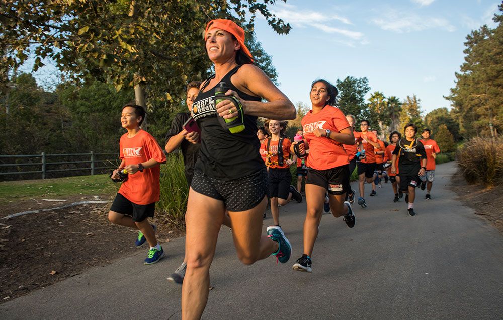 finish line run