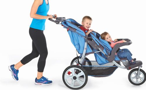 instep fixed wheel jogging stroller
