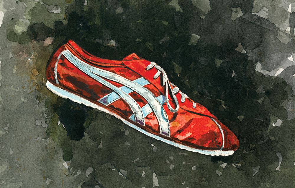 tiger marathon running shoes