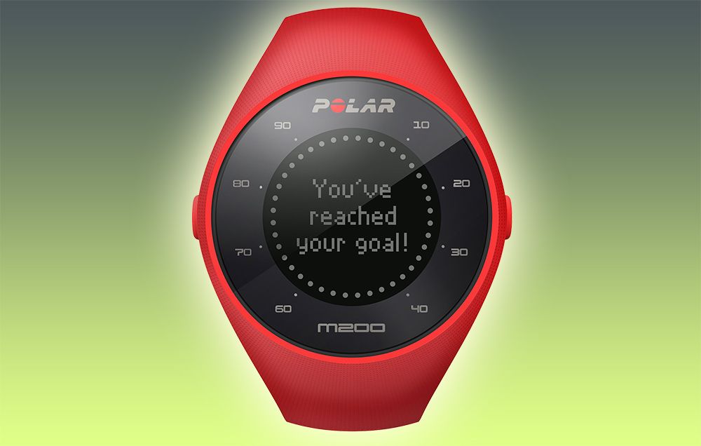 polar m200 red