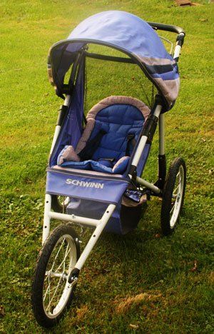 kelty double jogging stroller fixed wheel