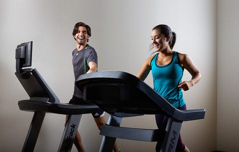 Running and Walking on the Treadmill