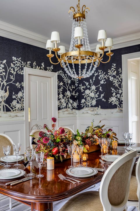 Eye-Catching Dining Rooms with Floral Wallpaper - How to Use Floral  Wallpaper