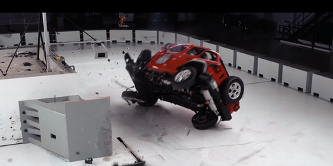 jeep wrangler crash