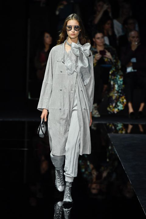 Every Outfit From Emporio Armani's Spring 2020 Runway Show