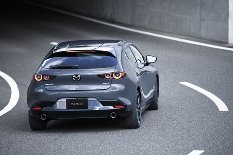 2019 Mazda 3 Hatchback Gray
