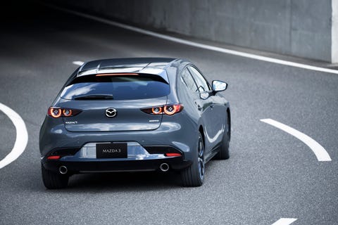 2019 Mazda 3 Hatchback Gray