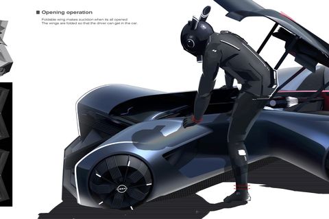 This Nissan Gt R Concept Is The Coolest Weirdest Car We Ve Seen In