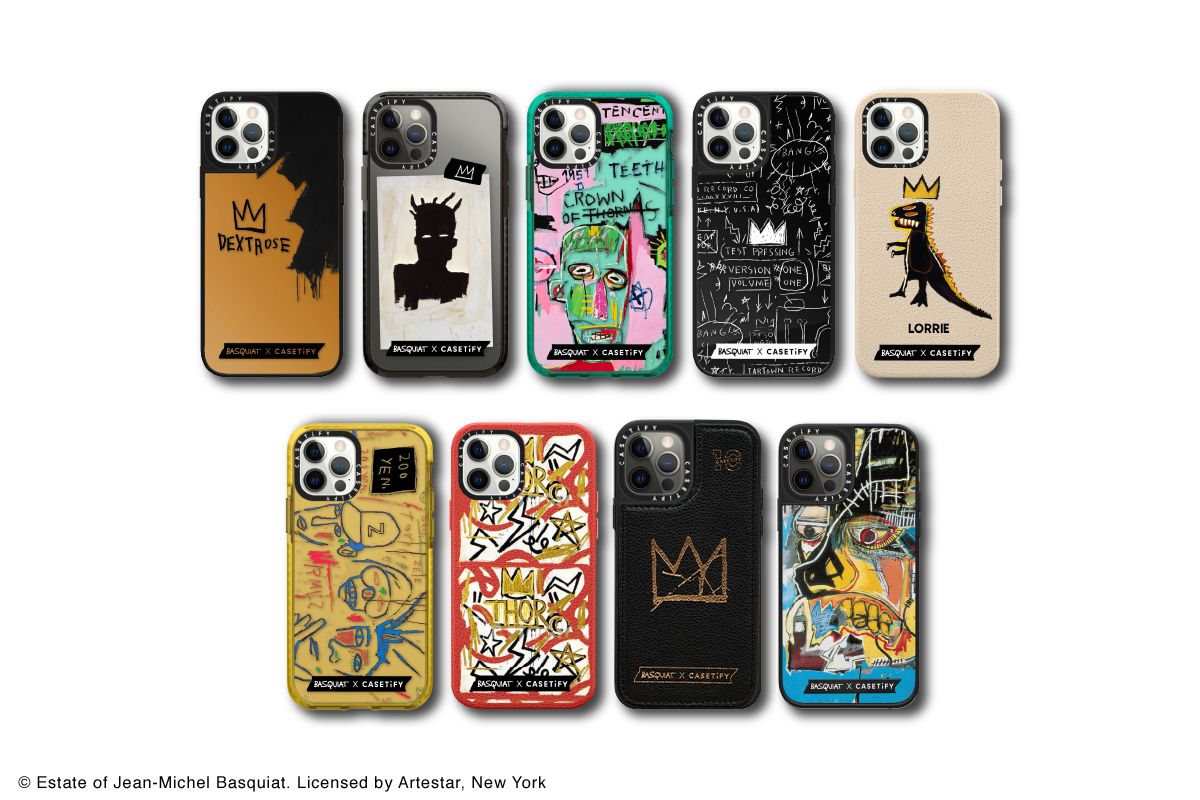 casetify BAQUIAT コラボ ケース iPhone14pro - iPhone用ケース