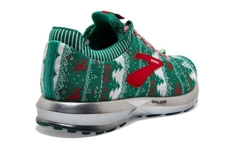 ugly sweater brooks shoes