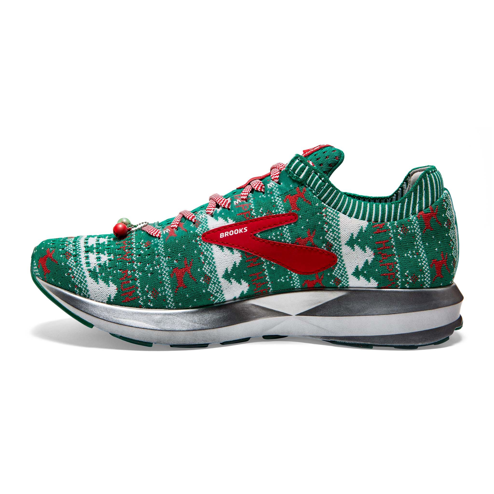 brooks ugly sweater shoes womens