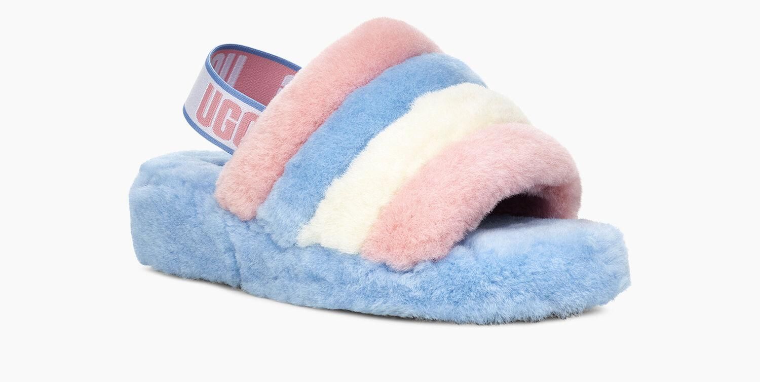 blue uggs slippers
