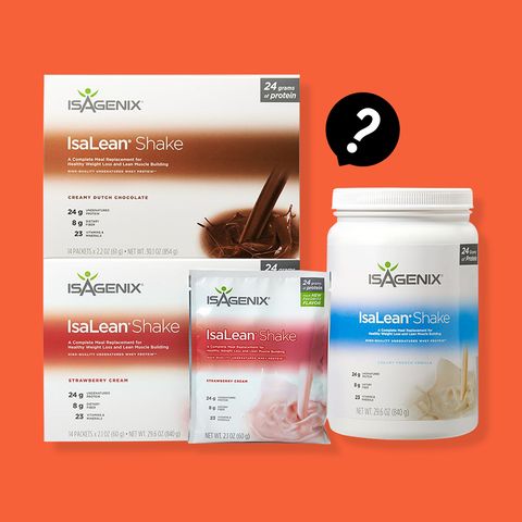 how many calories in an isagenix shake
