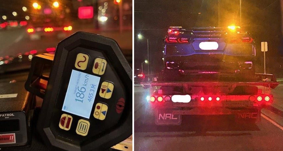 23-Year-Old Gets His Dad's Corvette Impounded After Being Caught Speeding