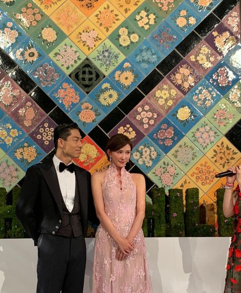 林志玲和akira 台南婚禮直擊 從迎娶到晚宴派對多套婚紗造型設計大公開