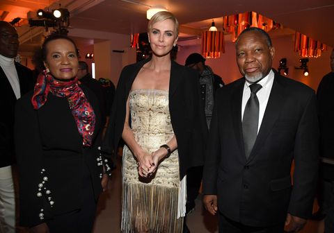 The Charlize Theron Africa Outreach Project Fundraising Event At The Africa Center In New York City