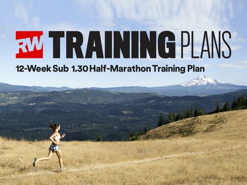 Sub 1.30 training plan