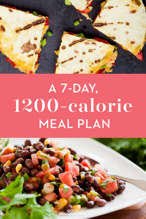 1200 calorie diet menu