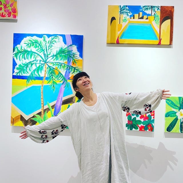 大宮エリーさん 描きおろし30作品展示の マイ フェイバリット リゾート 開催中 大宮エリーさん 描きおろし30作品展示の マイ フェイバリット リゾート 開催中